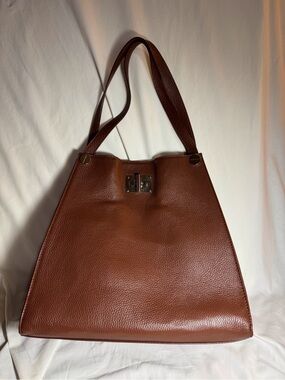 Made in Italy Leather Tote Shoulder Bag
